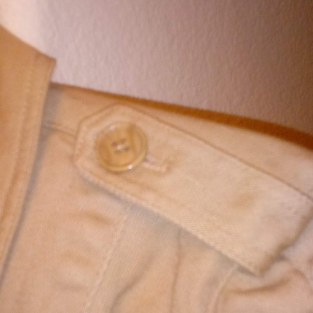 Motto Beige Denim Jacket - Picture 3 of 8
